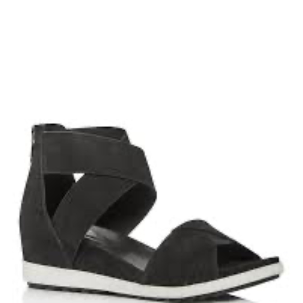 Eileen Fisher Black Sandals